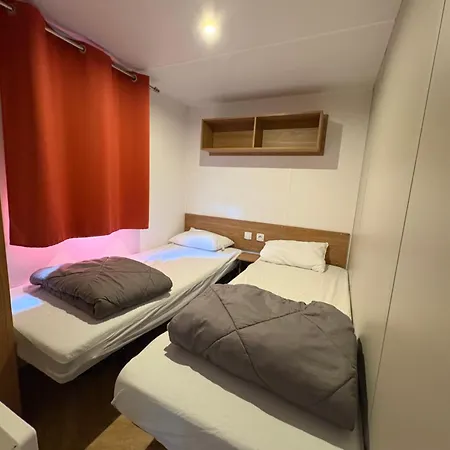Апартаменты Mobil-home 3 Avec Terrasse Et Plancha Les Viviers Cap-ferret Леж-Кап-Ферре
