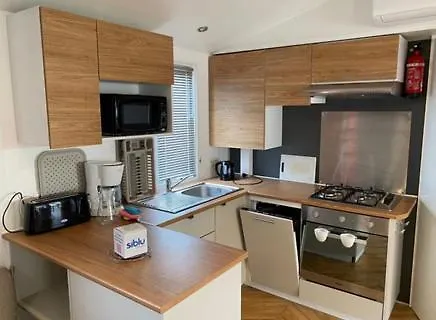 Mobil-home 3 Avec Terrasse Et Plancha Les Viviers Cap-ferret *
